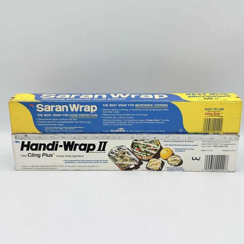 Saran Wrap lot vintage